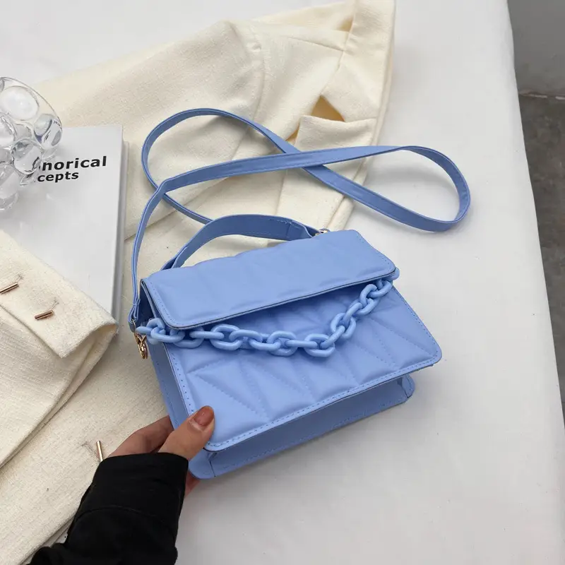Green Rhombus Shoulder Bag for Women 2024 - Image 5