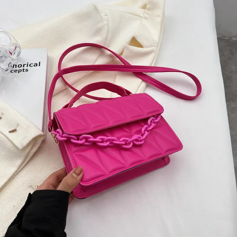 Green Rhombus Shoulder Bag for Women 2024 - Image 6