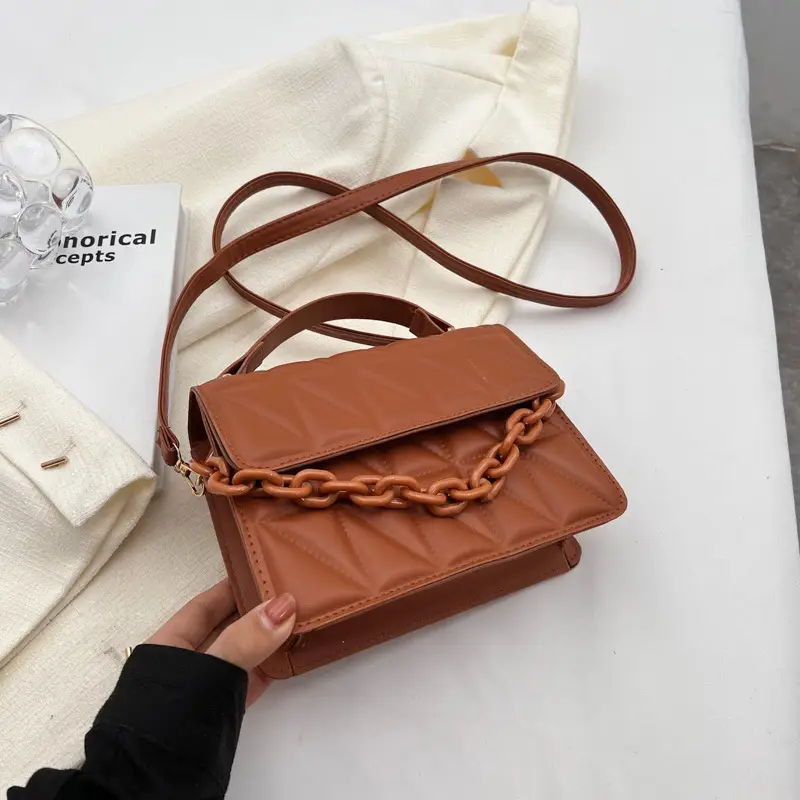 Green Rhombus Shoulder Bag for Women 2024 - Image 9