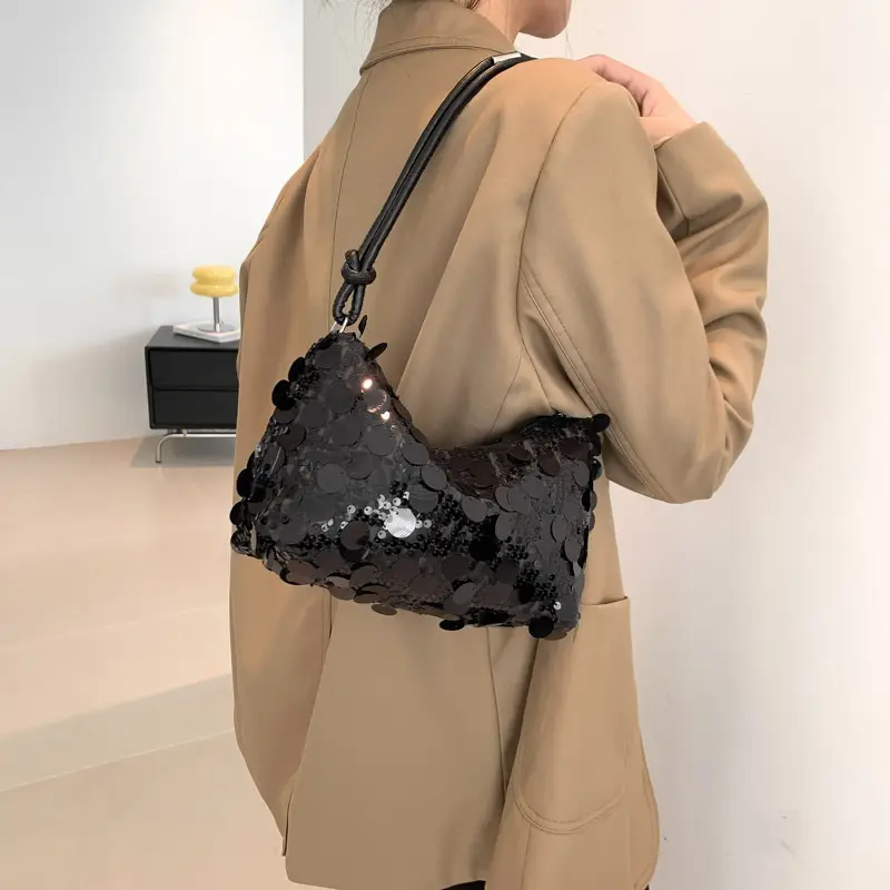Red Lace Shoulder Bag for Women 2024