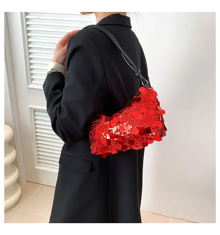 Red Lace Shoulder Bag for Women 2024 — feature 10