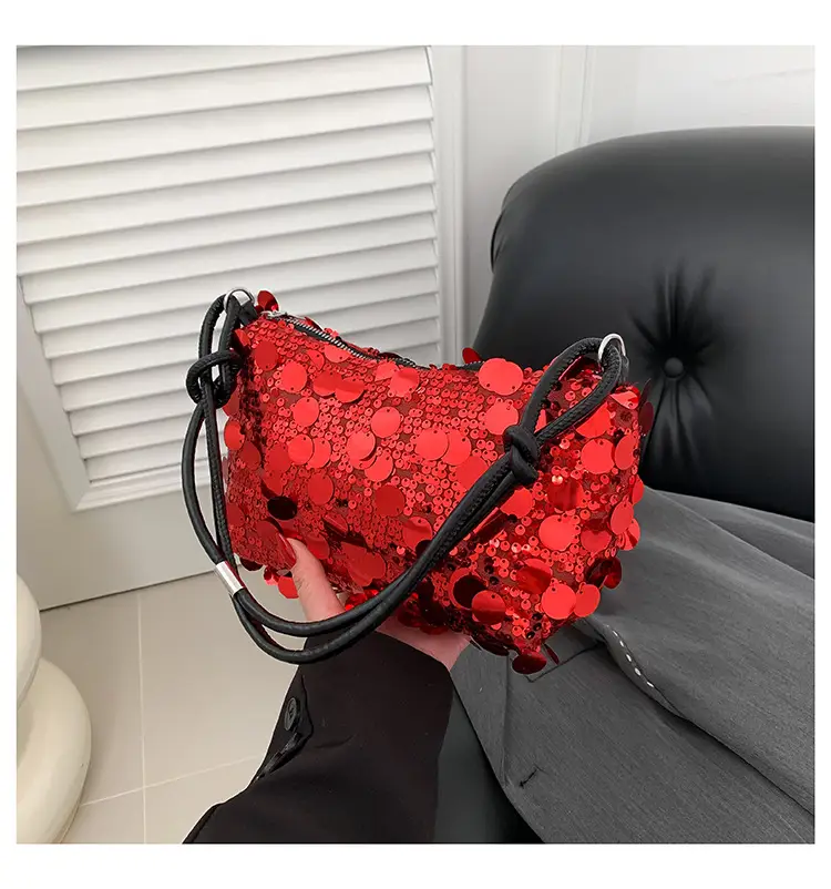 Red Lace Shoulder Bag for Women 2024 — feature 23
