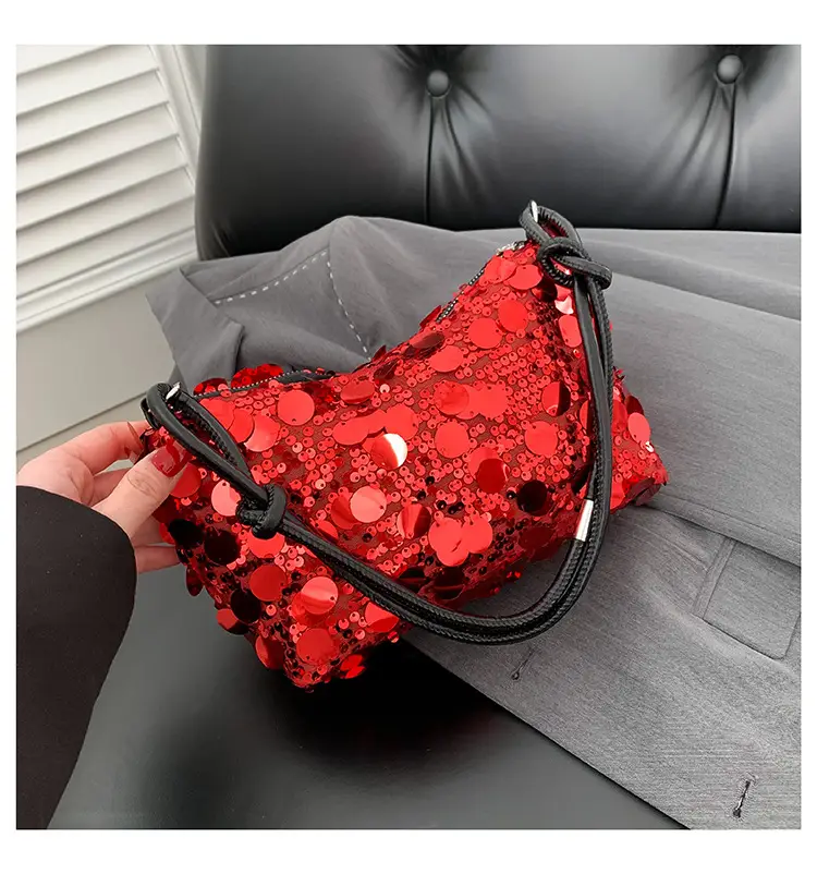 Red Lace Shoulder Bag for Women 2024 — feature 24