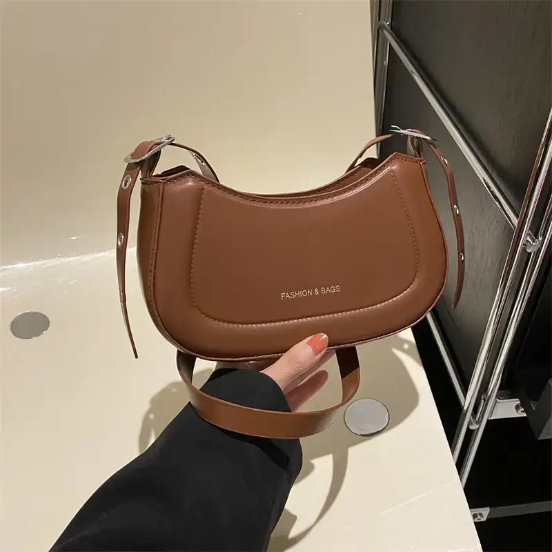 Women's White Retro Square Shoulder Bag 2024 - Image 7