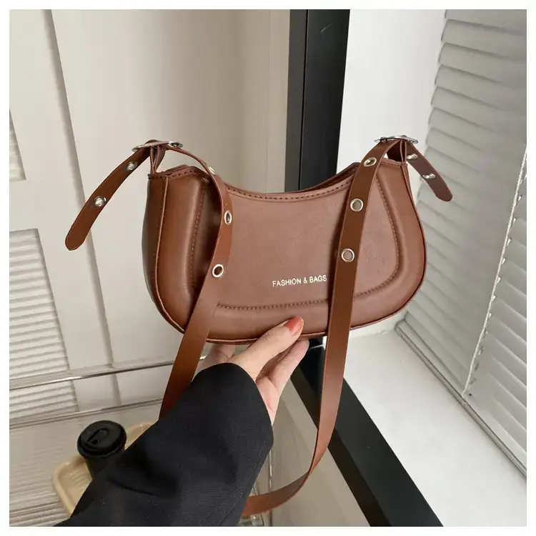 Women's White Retro Square Shoulder Bag 2024 — feature 20