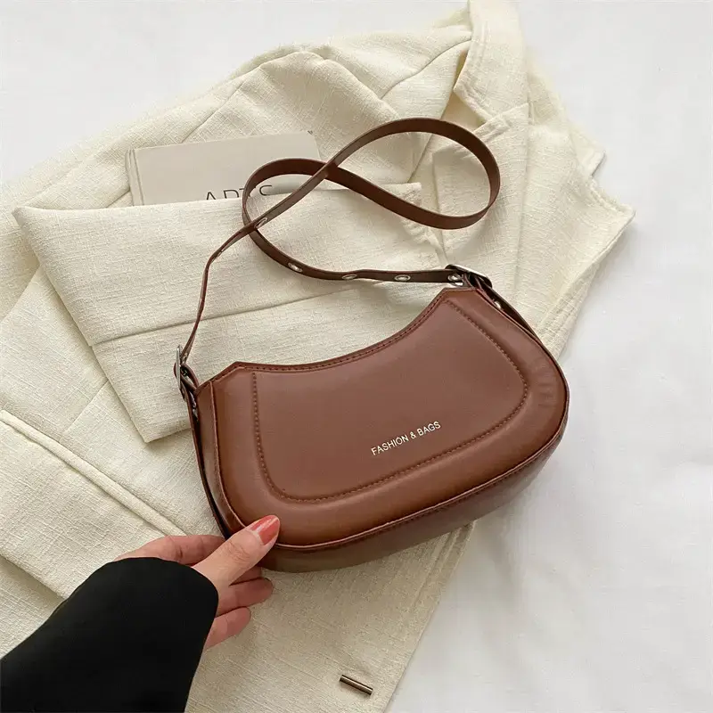 Women's White Retro Square Shoulder Bag 2024 - Image 3
