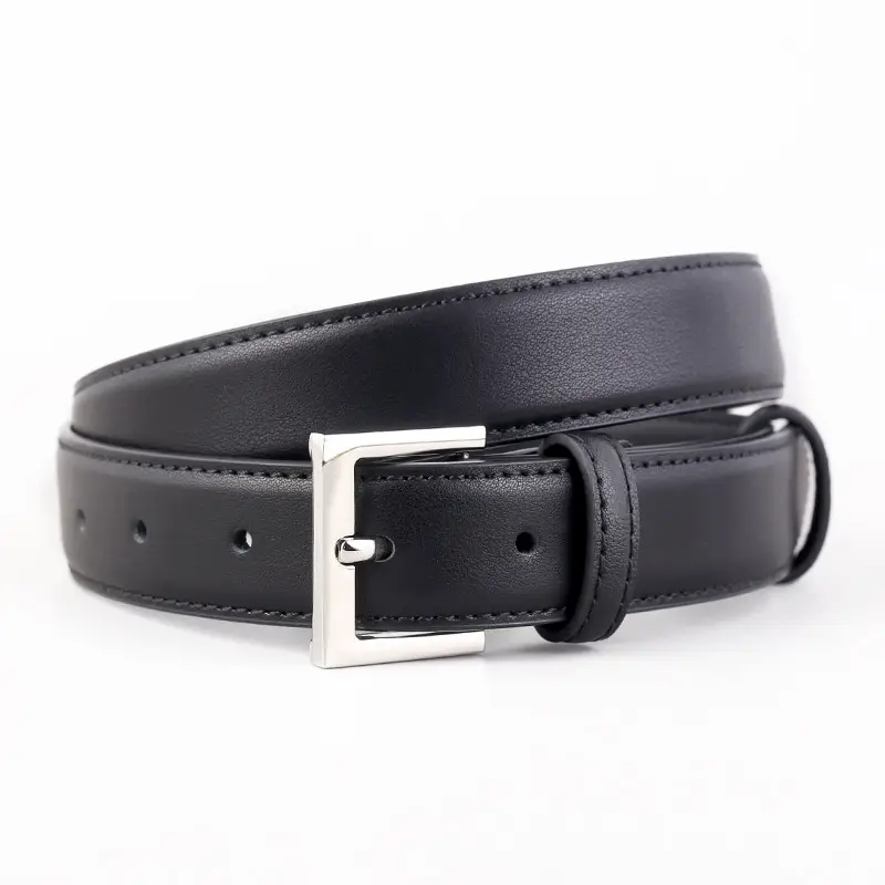 Black Leather Belt for Women High-End Decorative - Image 4