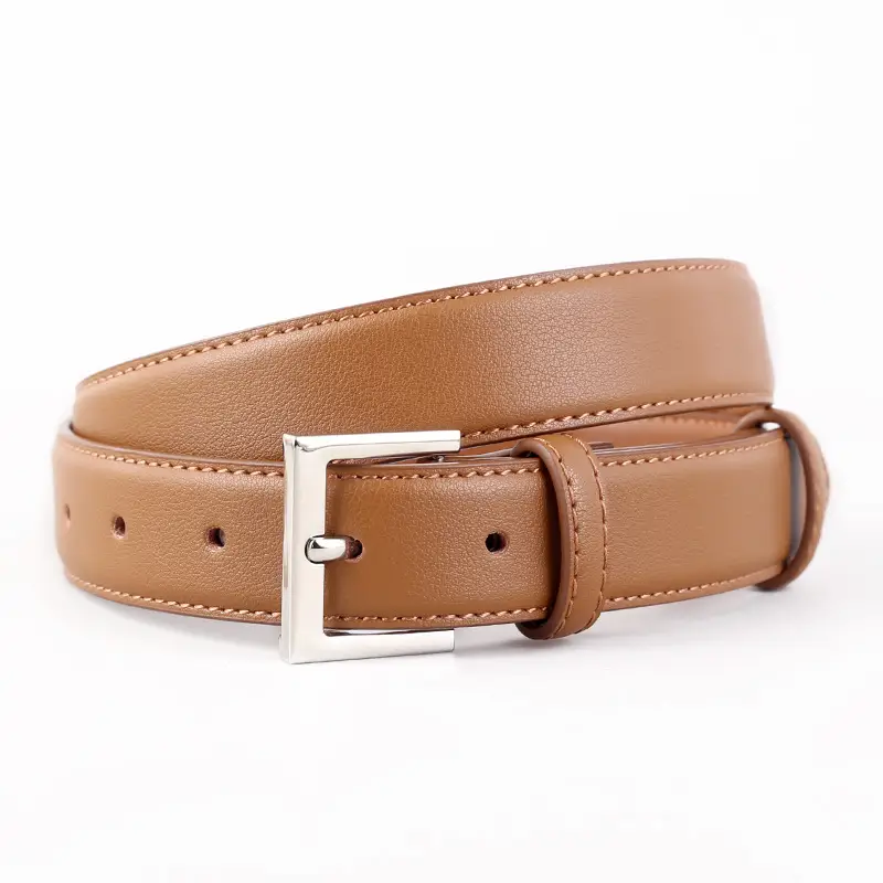 Black Leather Belt for Women High-End Decorative - Image 5