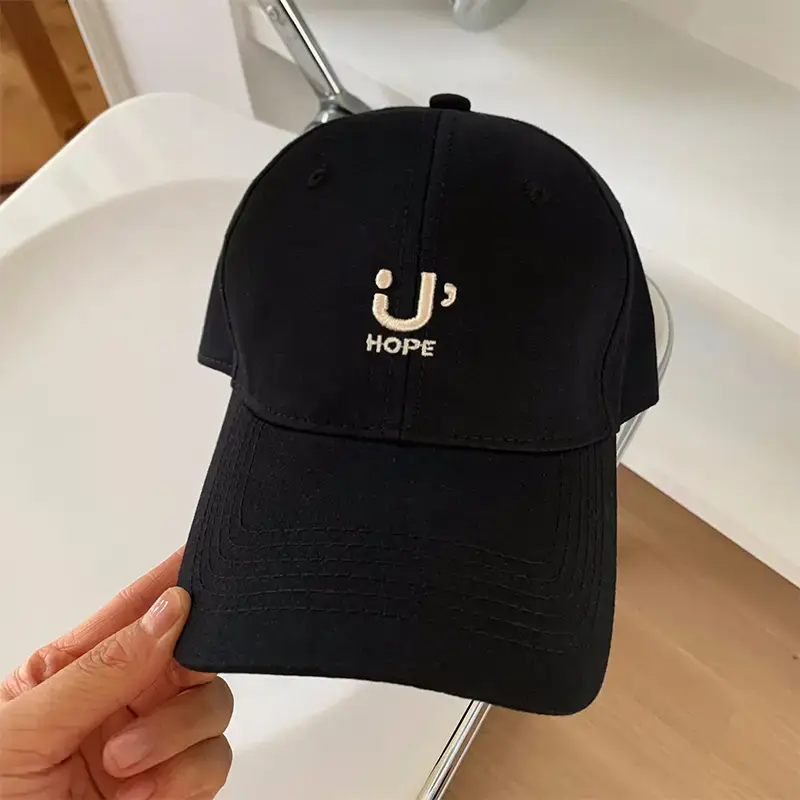 Women Retro Letter Embroidered Cap with Headphone - Image 6