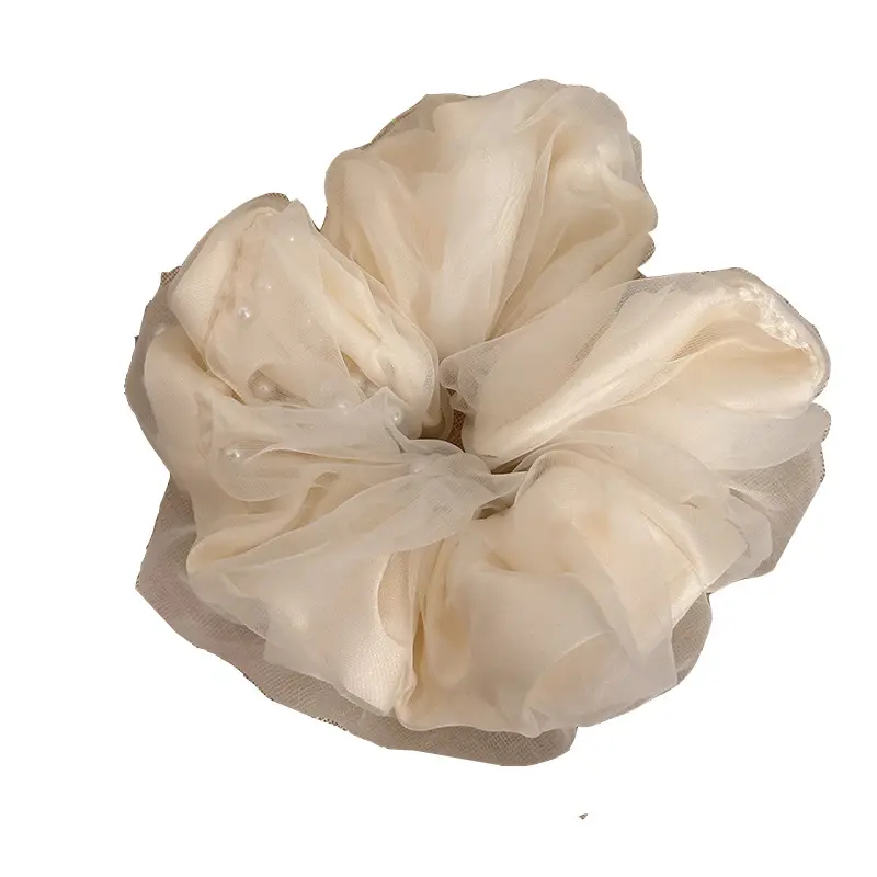 Black Pearl Embellished Hair Band for Women