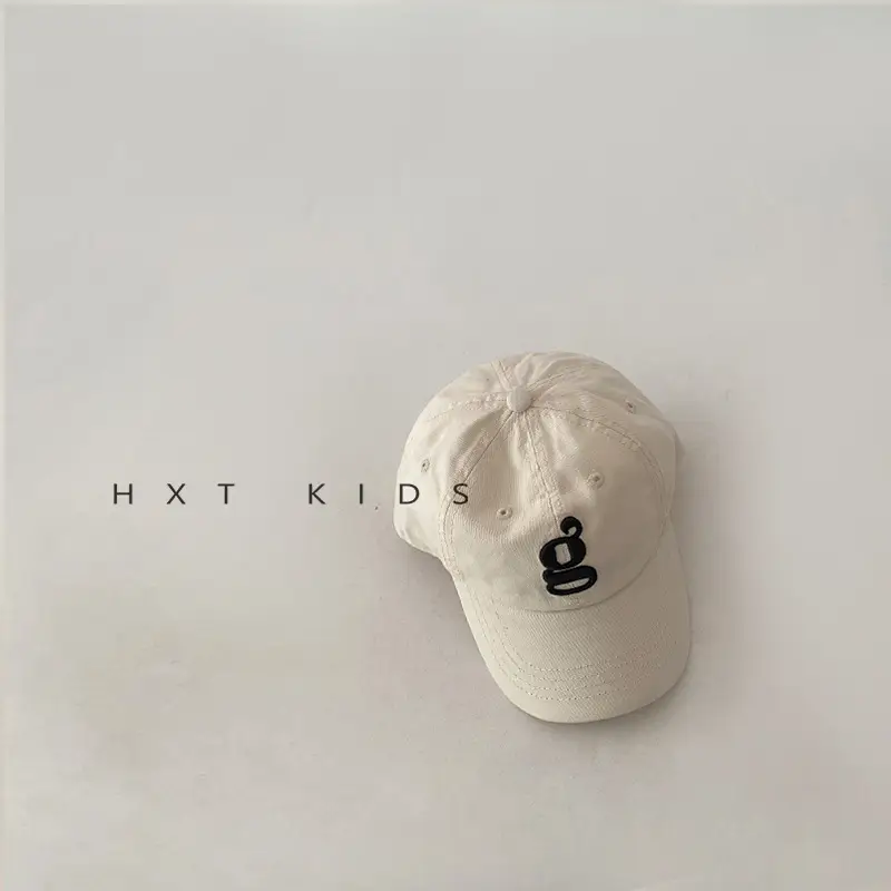 Children's Embroidered Peaked Caps Spring Autumn Western Style - Image 2