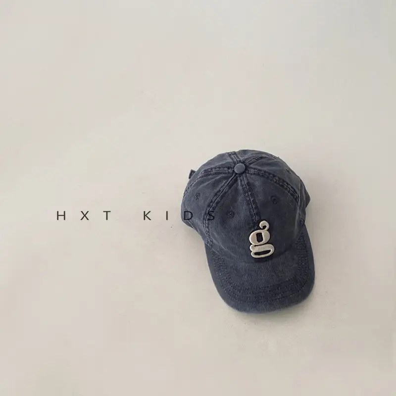 Children's Embroidered Peaked Caps Spring Autumn Western Style - Image 6