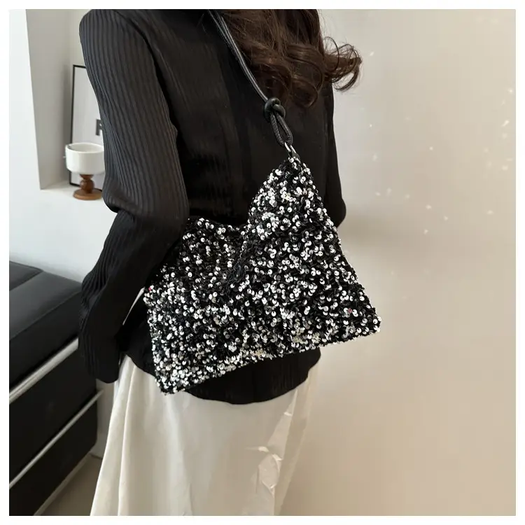 Black Sequin Shoulder Bag Women 2024 — feature 15