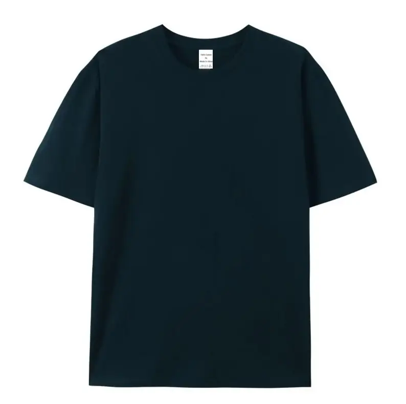 Men's 220g Cotton Short Sleeve T-Shirt Cream