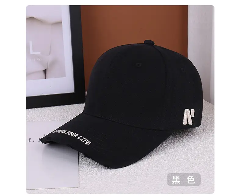 Women Beige Embroidered Baseball Cap Spring Korean Style — feature 22