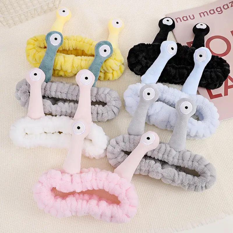 Gray Cartoon Snail Hair Band for Girls — feature 3