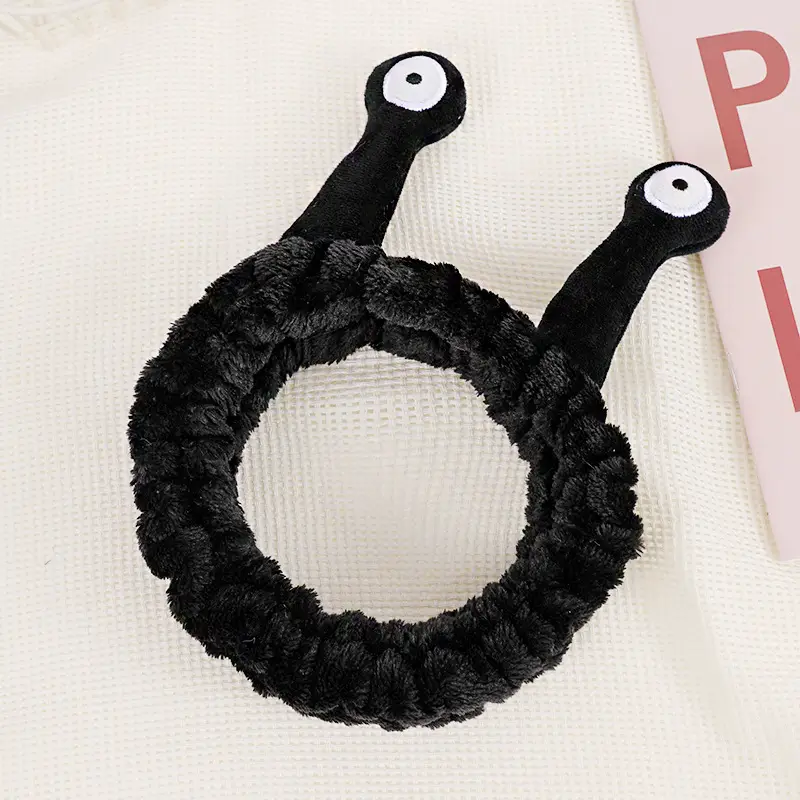 Gray Cartoon Snail Hair Band for Girls