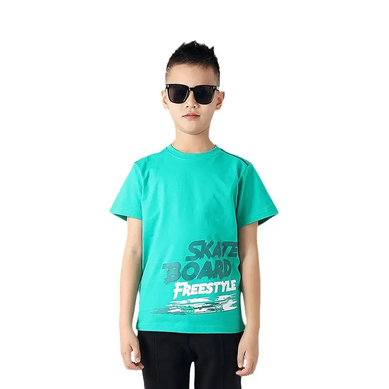 Kids Star Board T-Shirt White Summer Casual - Image 8