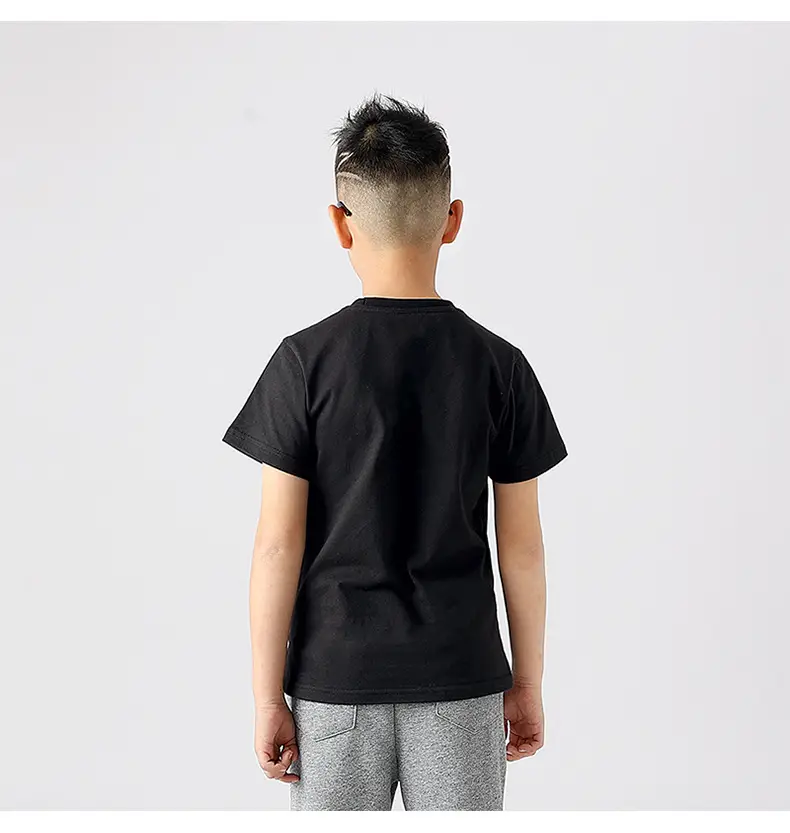 Kids Star Board T-Shirt White Summer Casual — feature 41