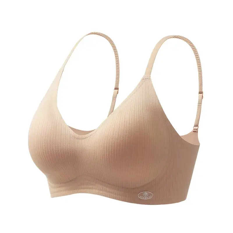 Red Fixed Cup Push-Up Bra for Women - Image 11