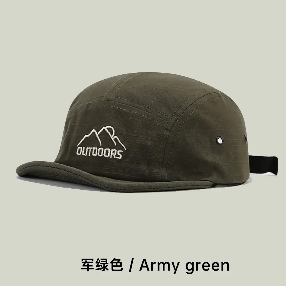 Japanese Style Baseball Cap with Big Head & Adjustable Strap - Image 2
