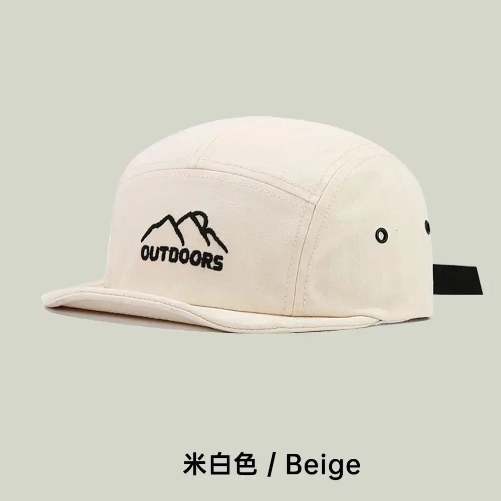 Japanese Style Baseball Cap with Big Head & Adjustable Strap - Image 4