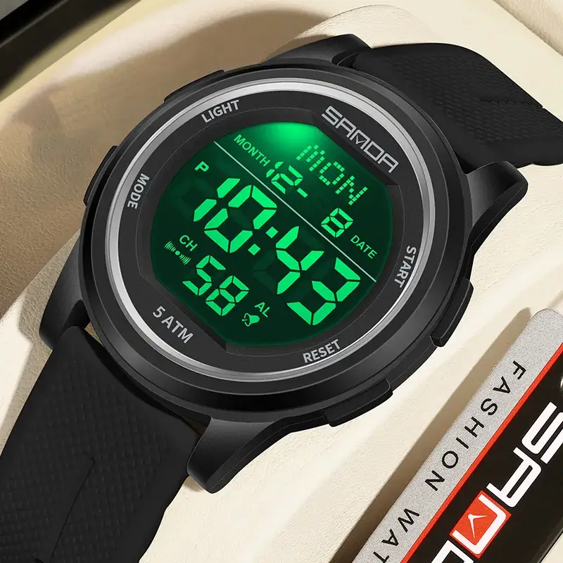Luminous Digital Watch for Men Women 17:47 - Image 25