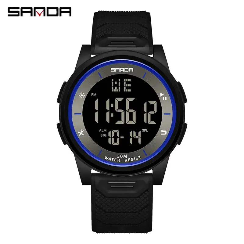 Luminous Digital Watch for Men Women 17:47 - Image 7