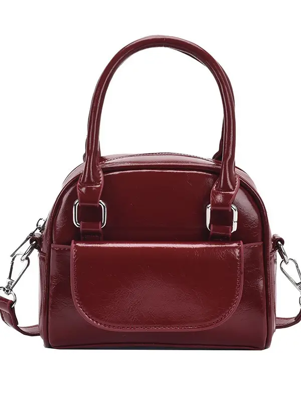 2023 New Black Women's Shoulder Messenger Bag