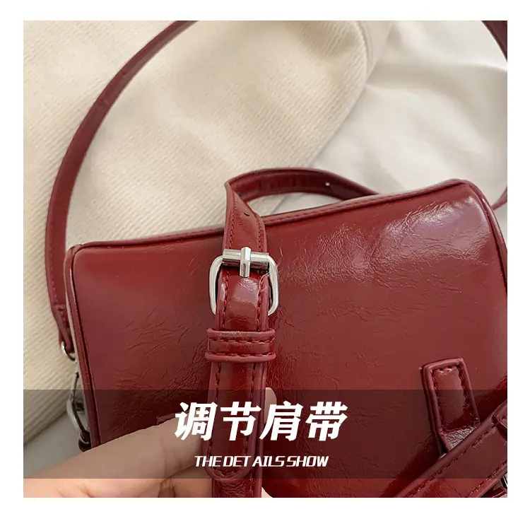 2023 New Black Women's Shoulder Messenger Bag — feature 13