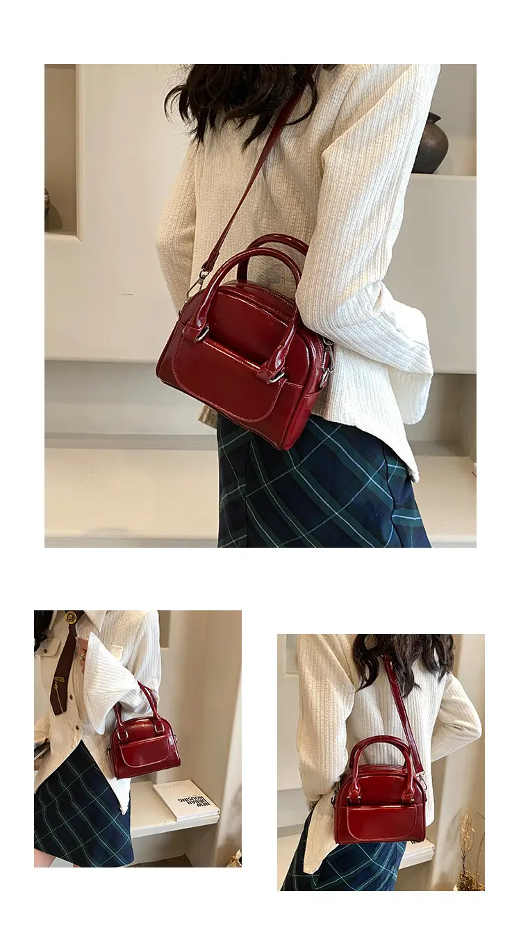 2023 New Black Women's Shoulder Messenger Bag — feature 3