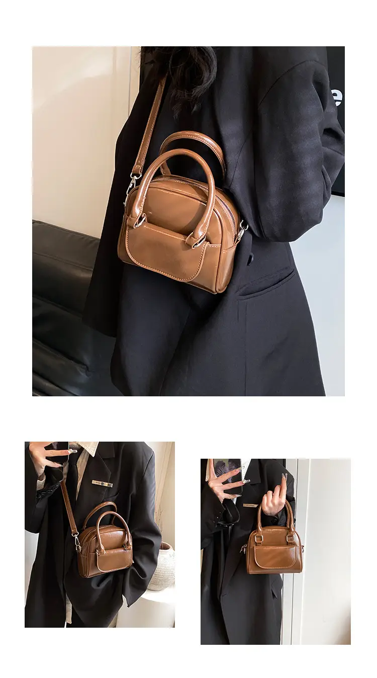 2023 New Black Women's Shoulder Messenger Bag — feature 5