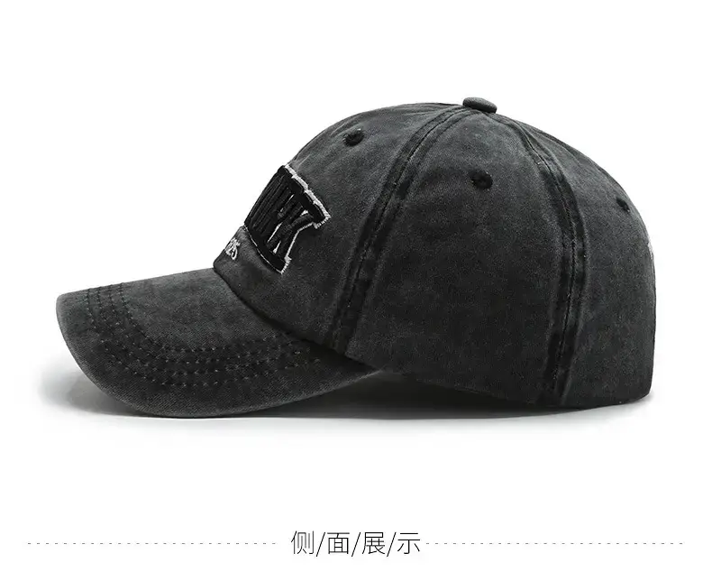 New Spring & Autumn Washable Embroidered Baseball Cap — feature 13