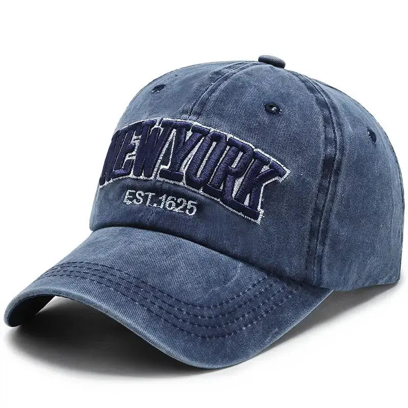 New Spring & Autumn Washable Embroidered Baseball Cap - Image 4