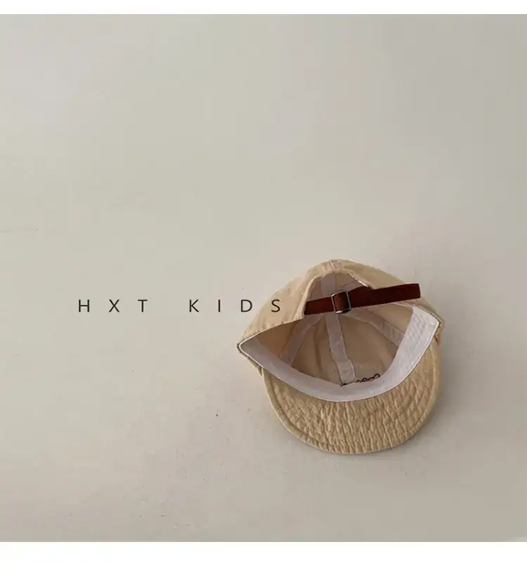 Baby Soft Brim Cap Black Spring Autumn Wear — feature 11