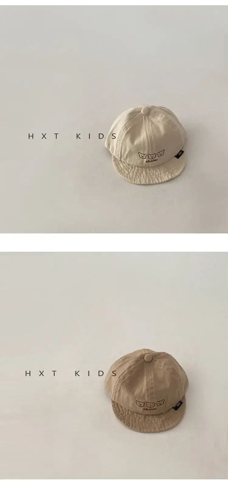 Baby Soft Brim Cap Black Spring Autumn Wear — feature 7