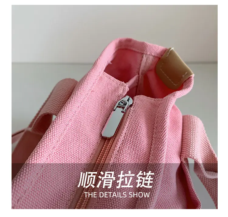 Maternal Baby Bag Crossbody Lunch Bag Large Capacity Canvas Women — feature 10