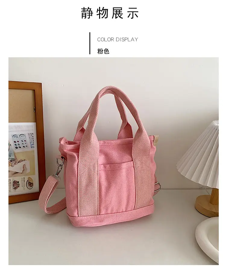 Maternal Baby Bag Crossbody Lunch Bag Large Capacity Canvas Women — feature 12