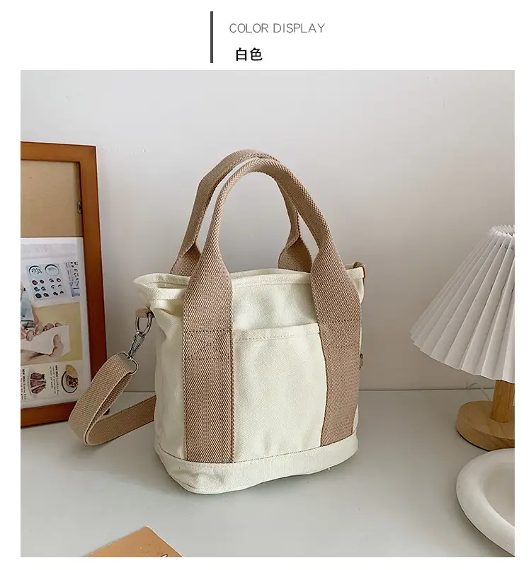 Maternal Baby Bag Crossbody Lunch Bag Large Capacity Canvas Women — feature 14
