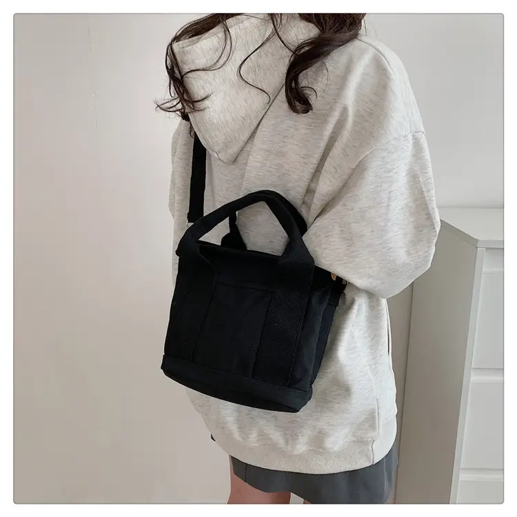 Maternal Baby Bag Crossbody Lunch Bag Large Capacity Canvas Women — feature 18