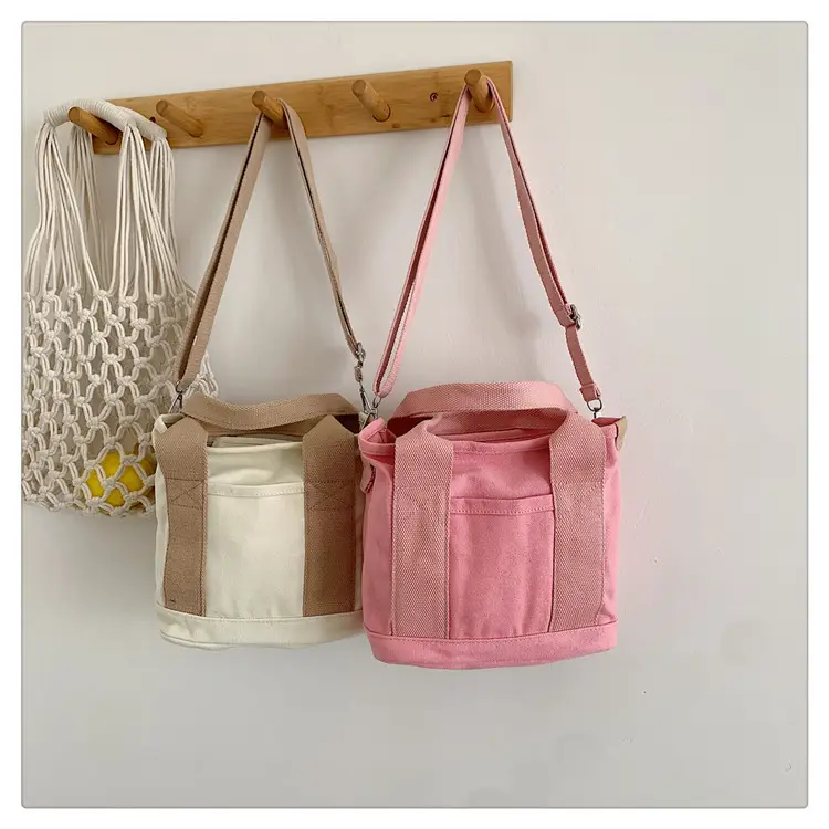 Maternal Baby Bag Crossbody Lunch Bag Large Capacity Canvas Women — feature 22
