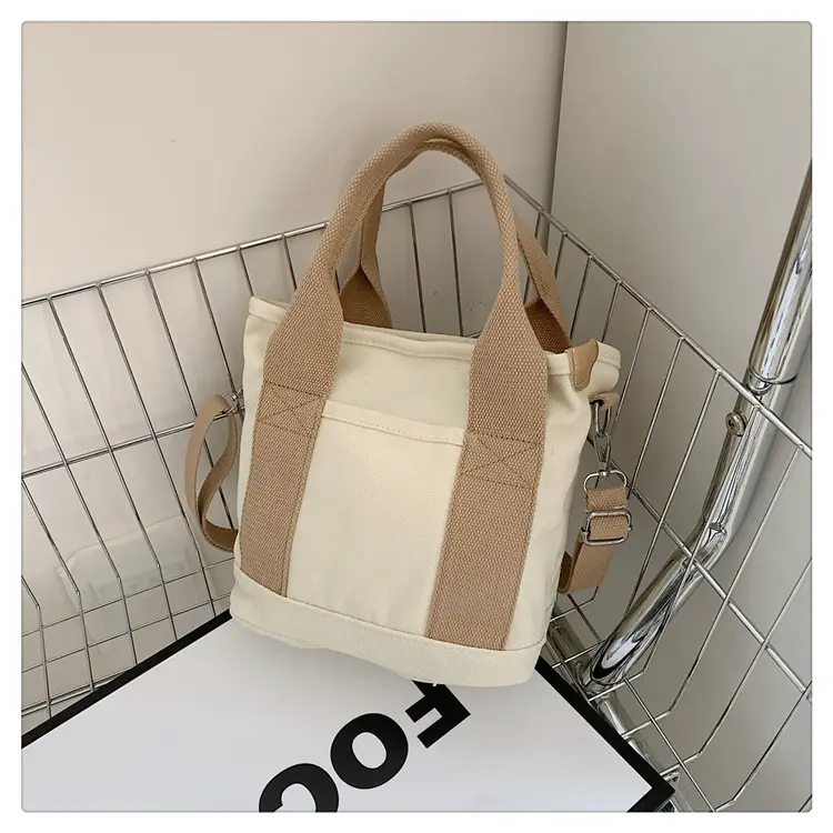 Maternal Baby Bag Crossbody Lunch Bag Large Capacity Canvas Women — feature 25