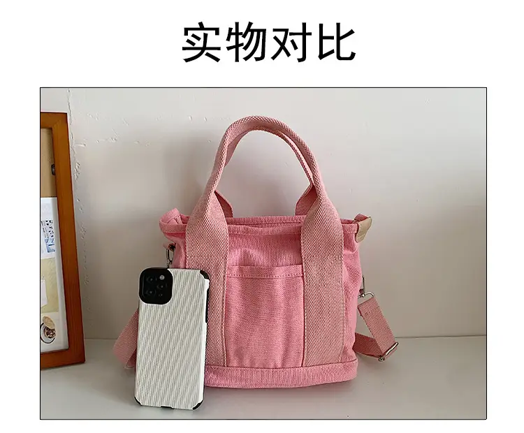 Maternal Baby Bag Crossbody Lunch Bag Large Capacity Canvas Women — feature 4