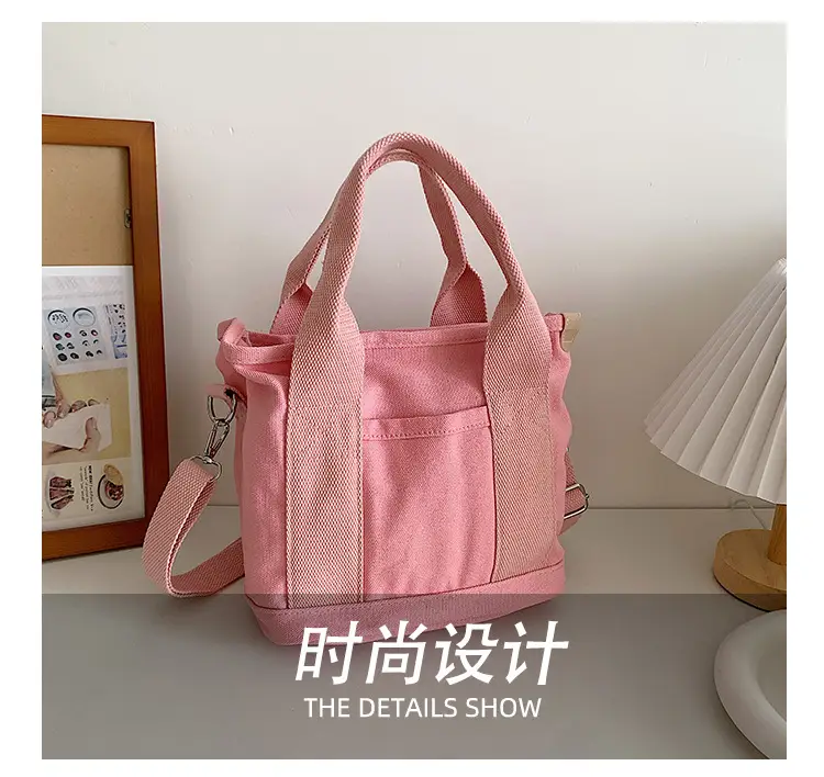 Maternal Baby Bag Crossbody Lunch Bag Large Capacity Canvas Women — feature 7