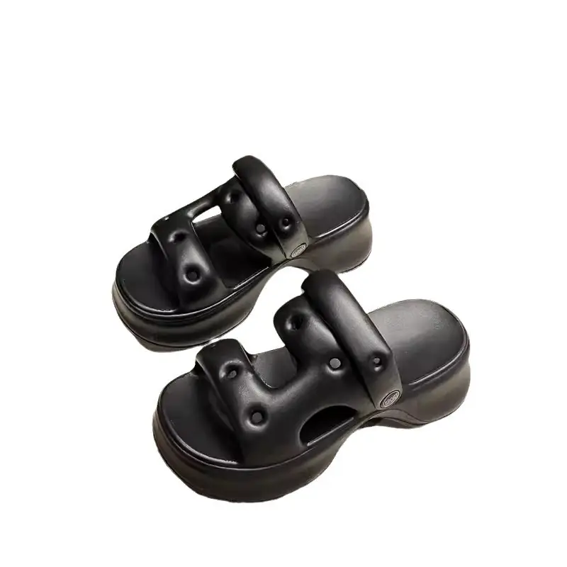 eva drooping hole shoes for women Summer indoor home home outdoor wear seaside beach non-stinky feet soft bottom