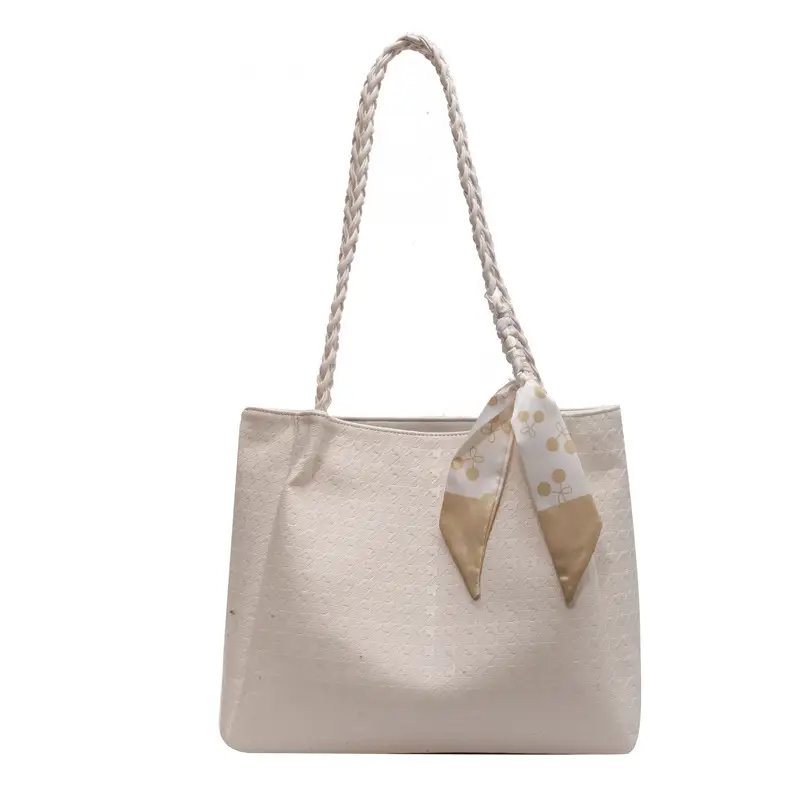 Women's High-End Western Tote Bag Beige 2023 - Image 8