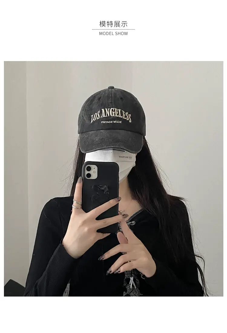 Women Brown R Logo Baseball Cap Summer Wear — feature 6