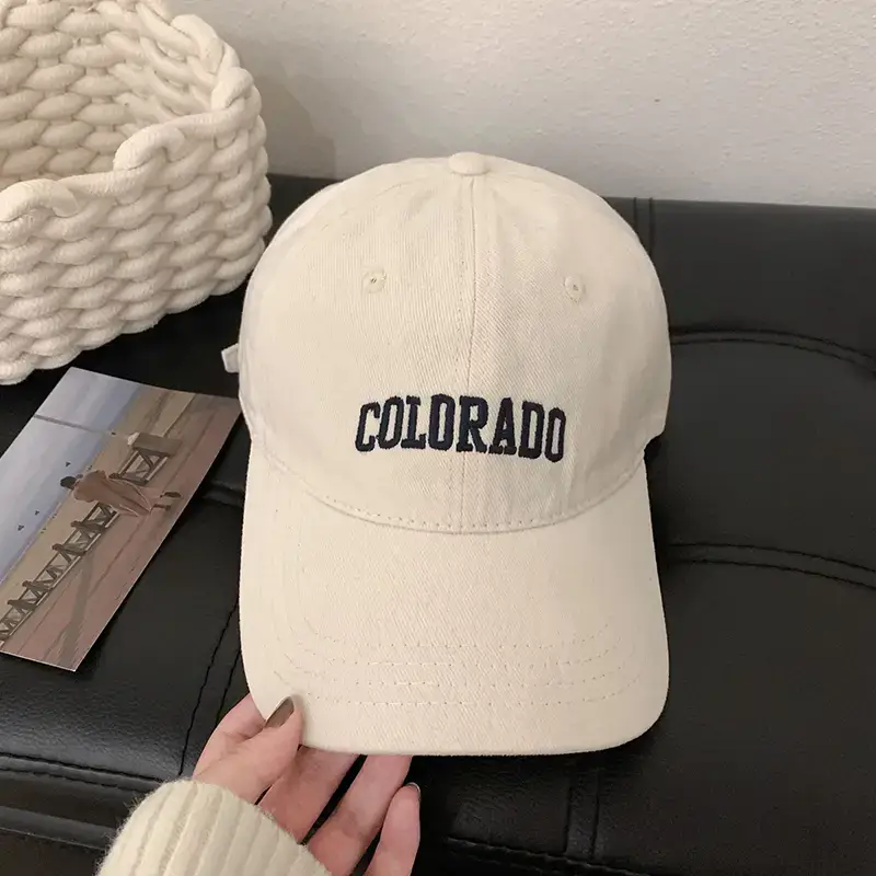 Women Brown R Logo Baseball Cap Summer Wear - Image 12