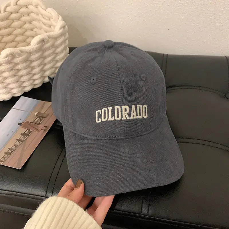 Women Brown R Logo Baseball Cap Summer Wear - Image 13