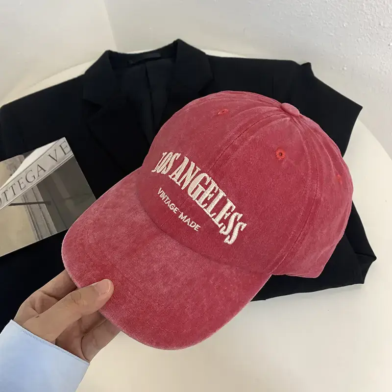 Women Brown R Logo Baseball Cap Summer Wear - Image 3